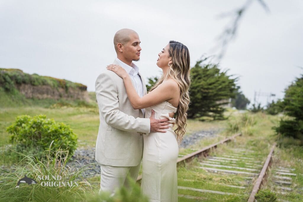 Shark Fin Cove Engagement // Rachel & Gilbert -