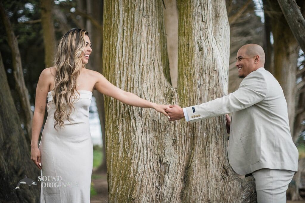 Shark Fin Cove Engagement // Rachel & Gilbert -