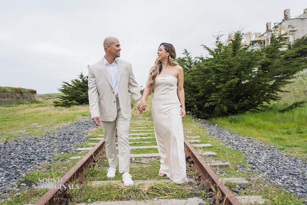 Shark Fin Cove Engagement // Rachel & Gilbert -