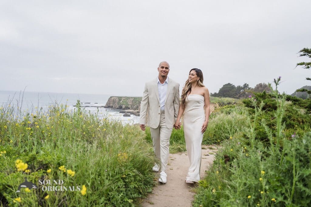 Shark Fin Cove Engagement // Rachel & Gilbert -