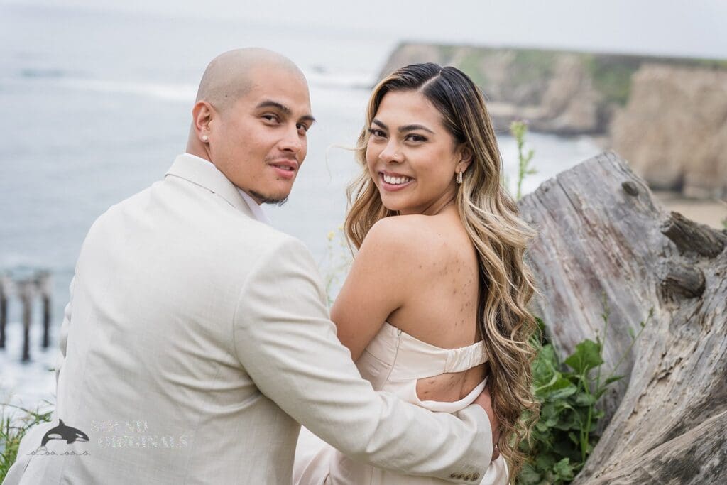 Shark Fin Cove Engagement // Rachel & Gilbert -