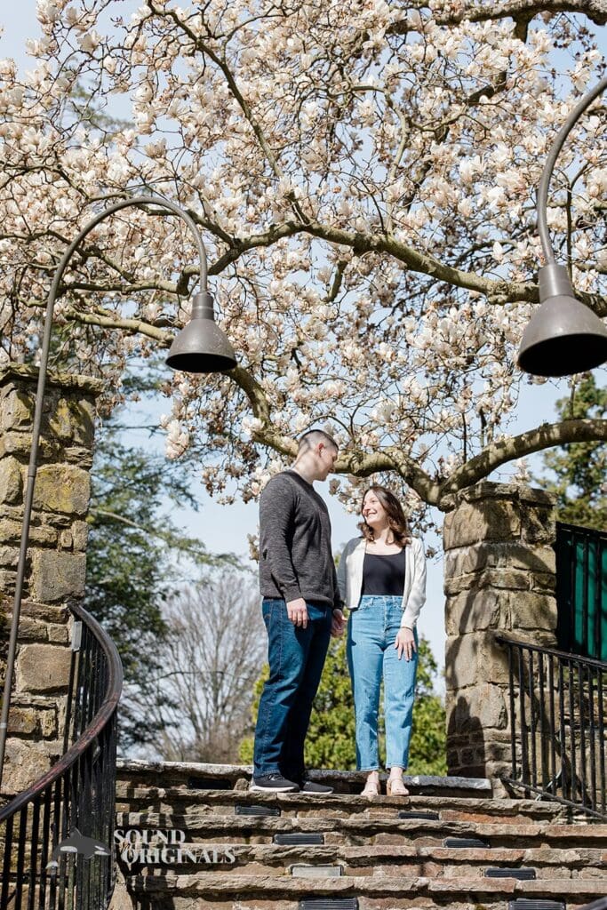 Longwood Gardens Engagements // Katie + Shane -