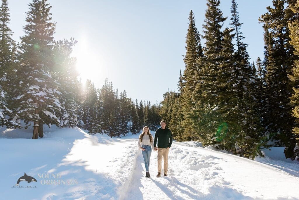 Brainard Lake Engagement // Lauryn + Benjamin -