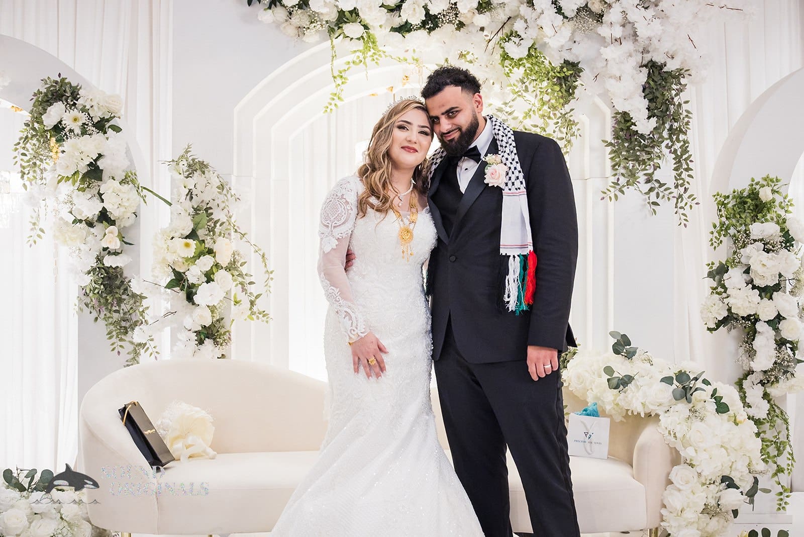 Crystal Banquet Plano Wedding // Azzam + Amira -