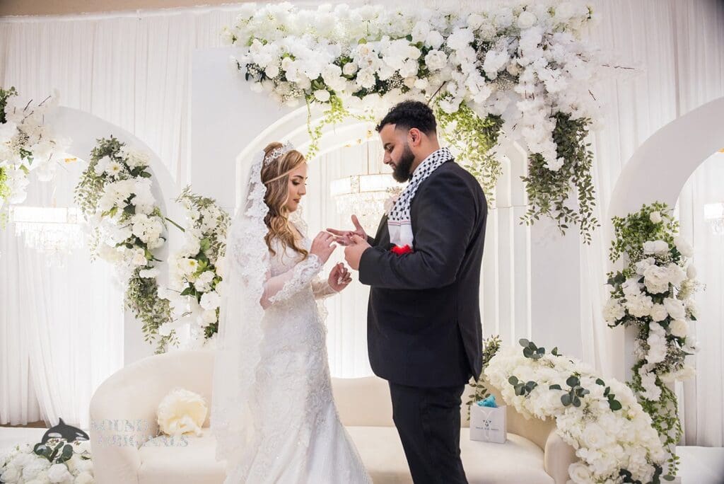 Crystal Banquet Plano Wedding // Azzam + Amira -