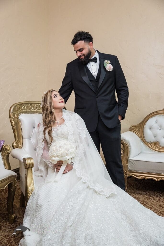 Crystal Banquet Plano Wedding // Azzam + Amira -