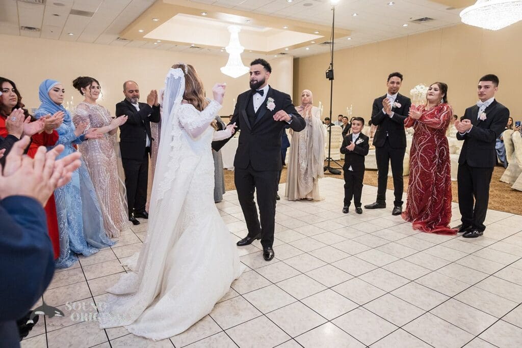 Crystal Banquet Plano Wedding // Azzam + Amira -