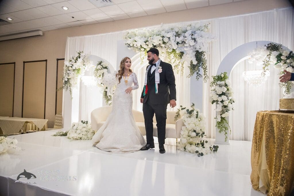 Crystal Banquet Plano Wedding // Azzam + Amira -