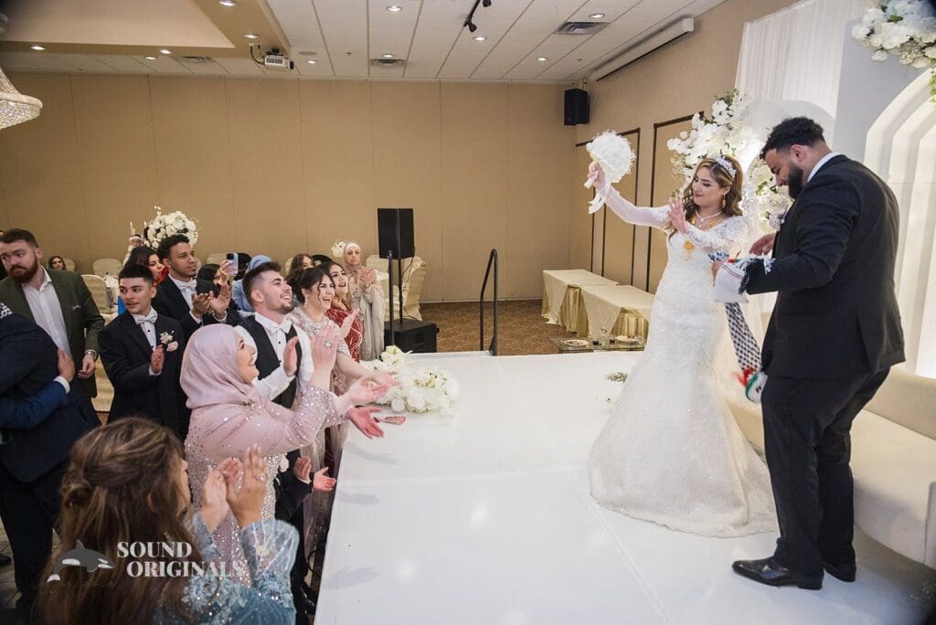 Crystal Banquet Plano Wedding // Azzam + Amira -
