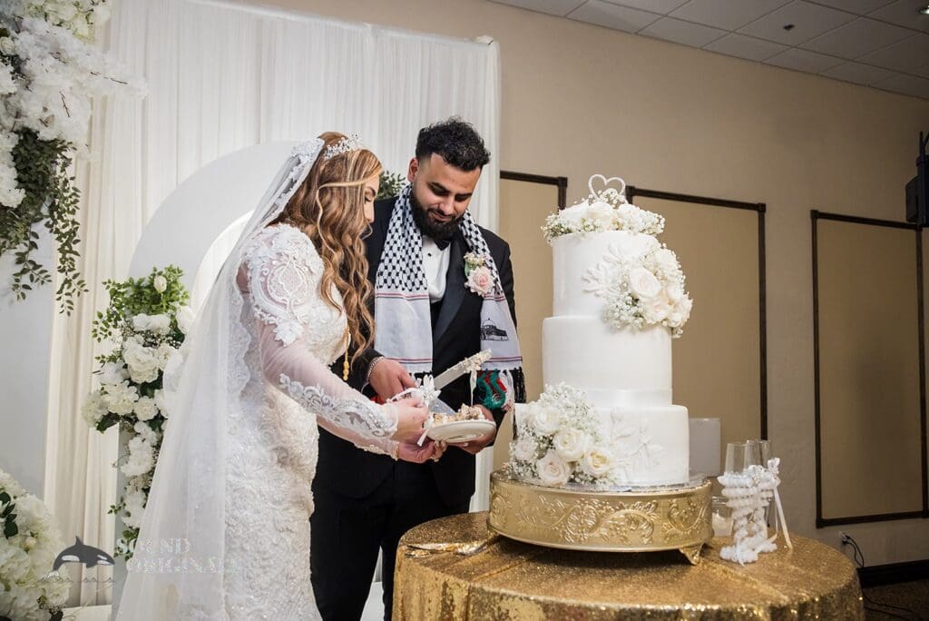 Crystal Banquet Plano Wedding // Azzam + Amira -