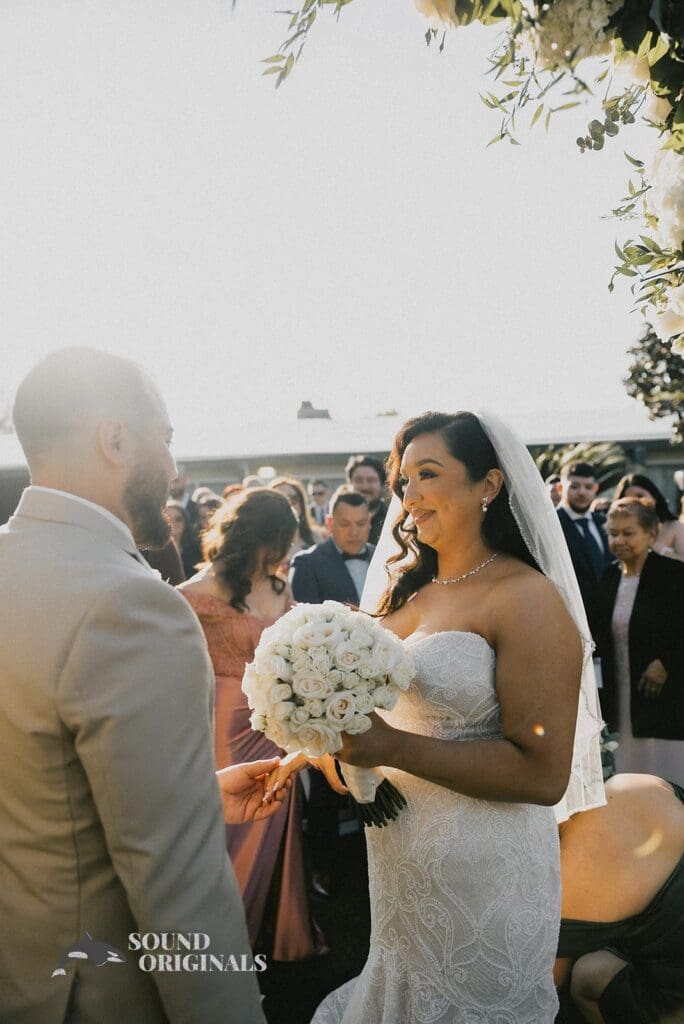 Skylinks at Long Beach Wedding // Laura + Javier -