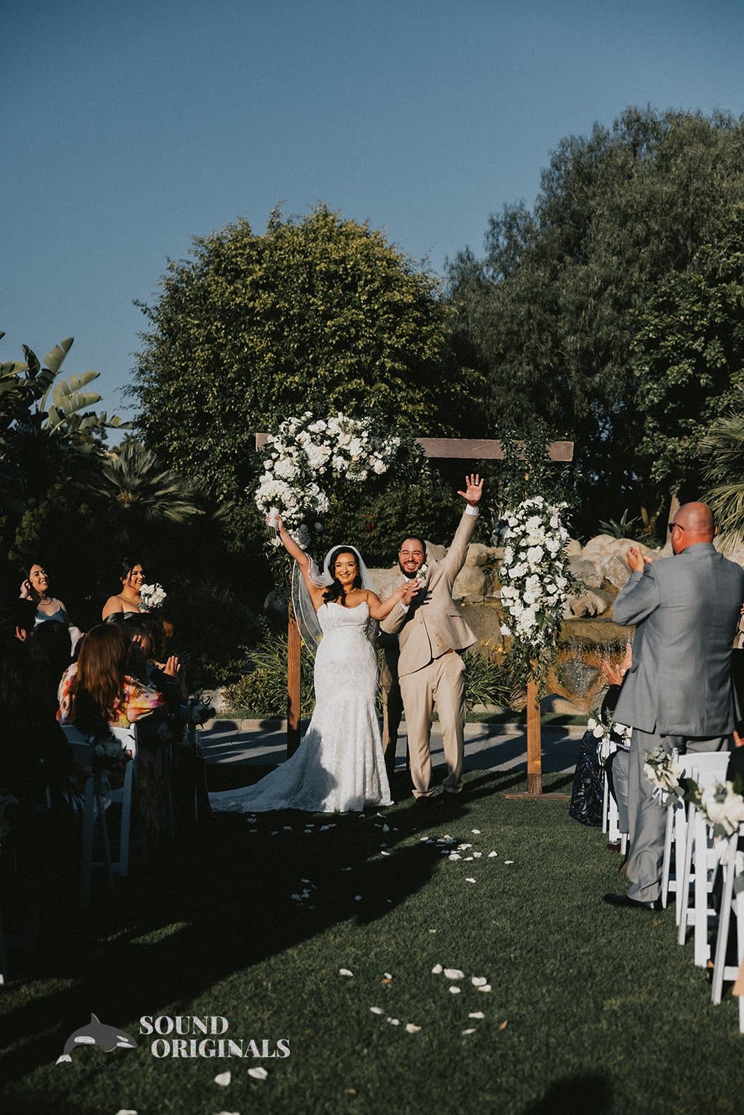 Skylinks at Long Beach Wedding // Laura + Javier -