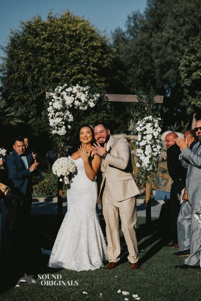 Skylinks at Long Beach Wedding // Laura + Javier -