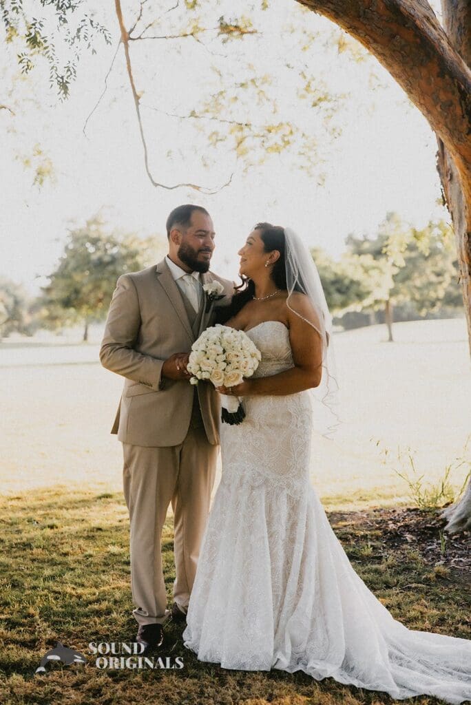 Skylinks at Long Beach Wedding // Laura + Javier -