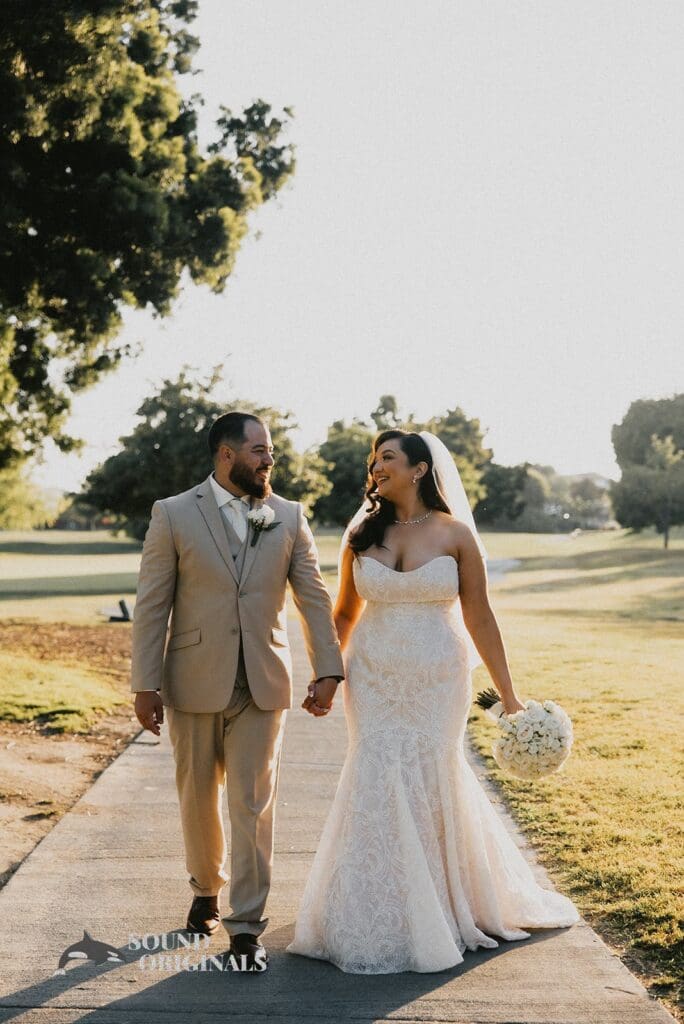 Skylinks at Long Beach Wedding // Laura + Javier -