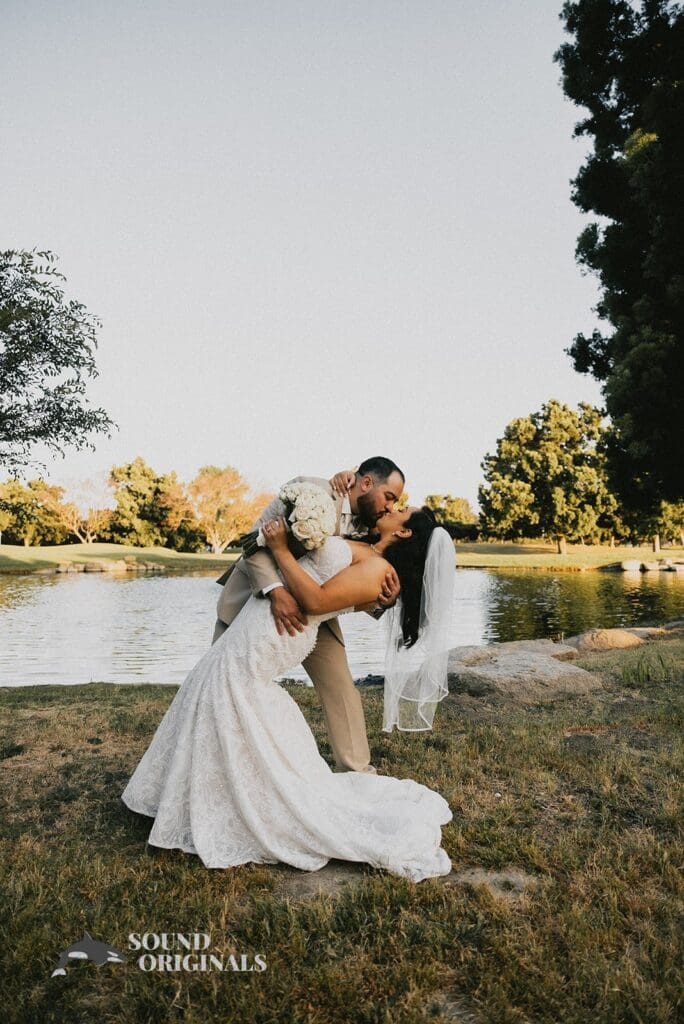 Skylinks at Long Beach Wedding // Laura + Javier -