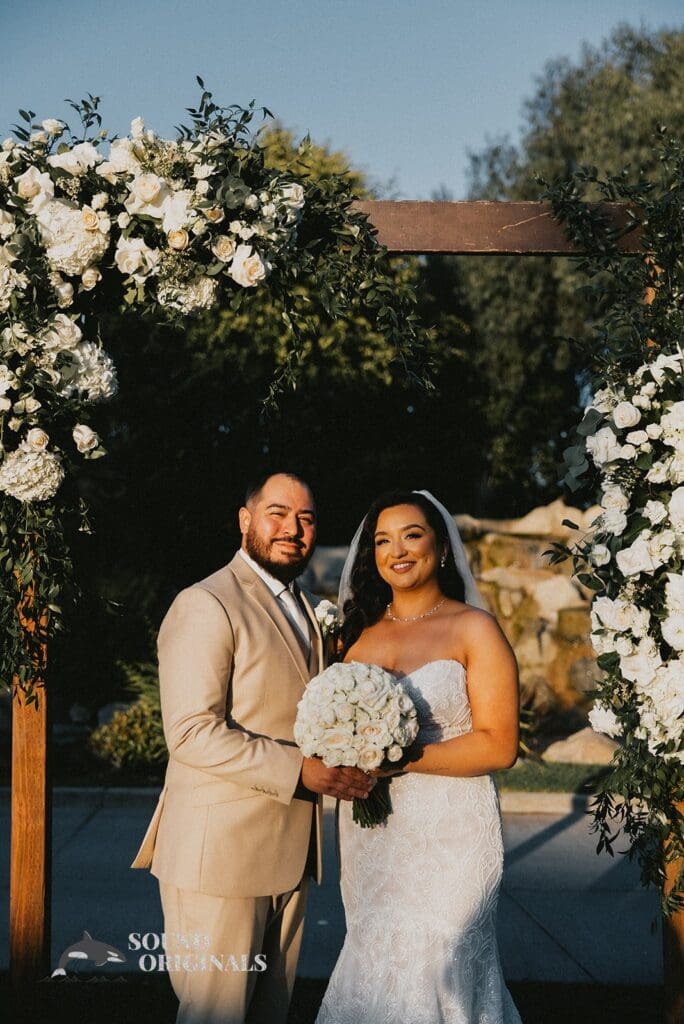 Skylinks at Long Beach Wedding // Laura + Javier -