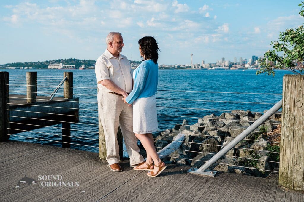 Janet + Adam Alki Beach Engagement // Adam & Janet -