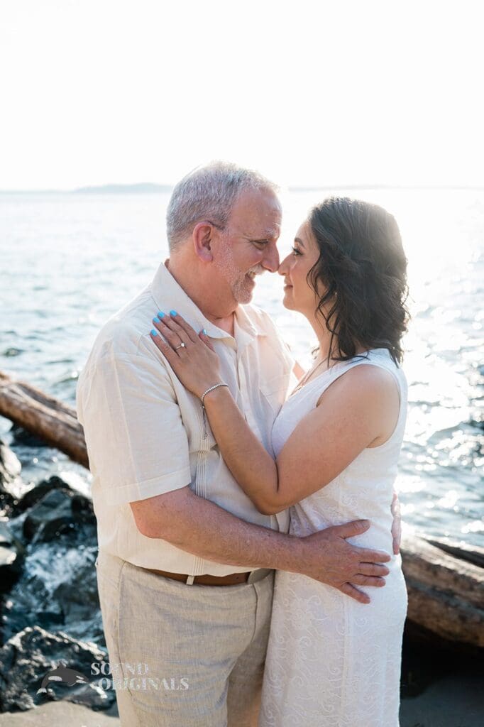 Janet + Adam Alki Beach Engagement // Adam & Janet -