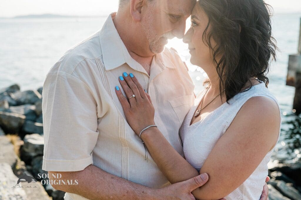 Janet + Adam Alki Beach Engagement // Adam & Janet -