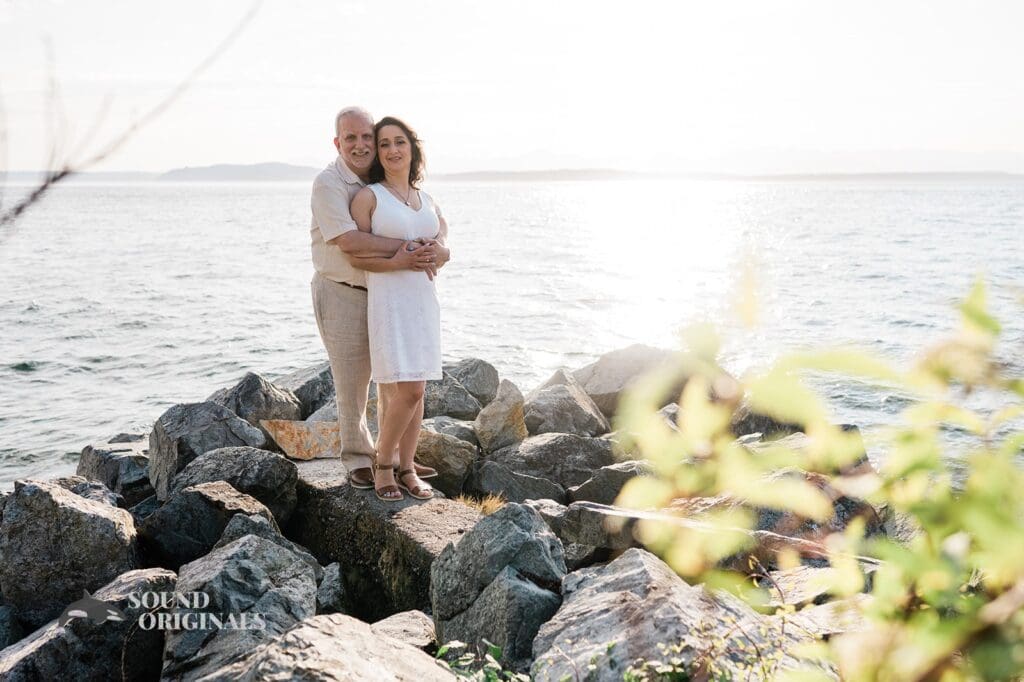 Janet + Adam Alki Beach Engagement // Adam & Janet -