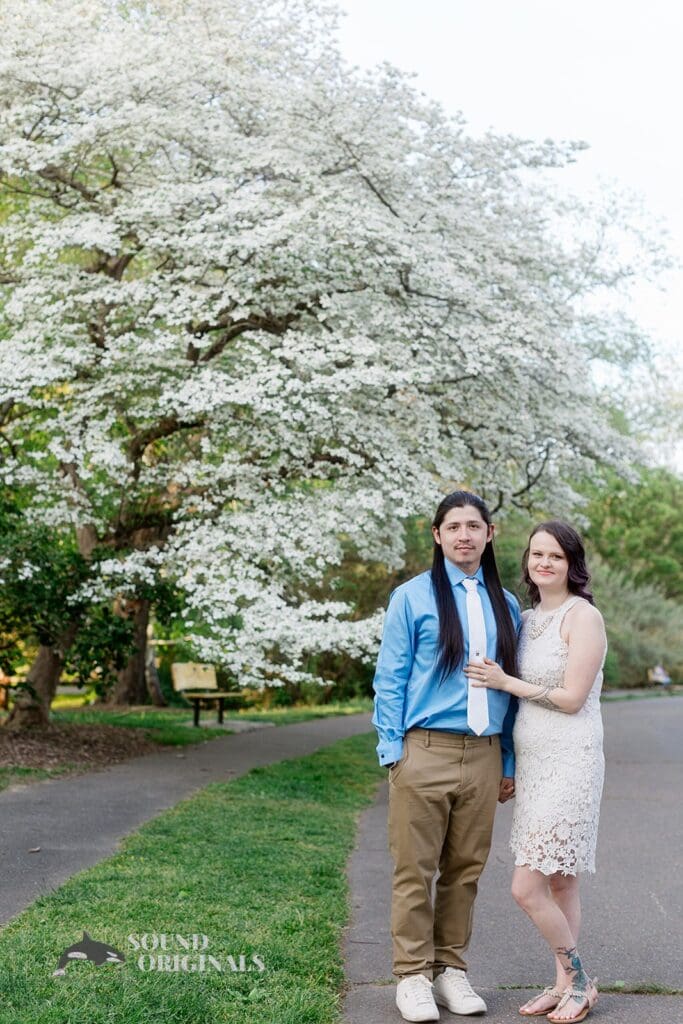 Megan + Logan Arnold Arboretum Engagement // Megan & Logan -