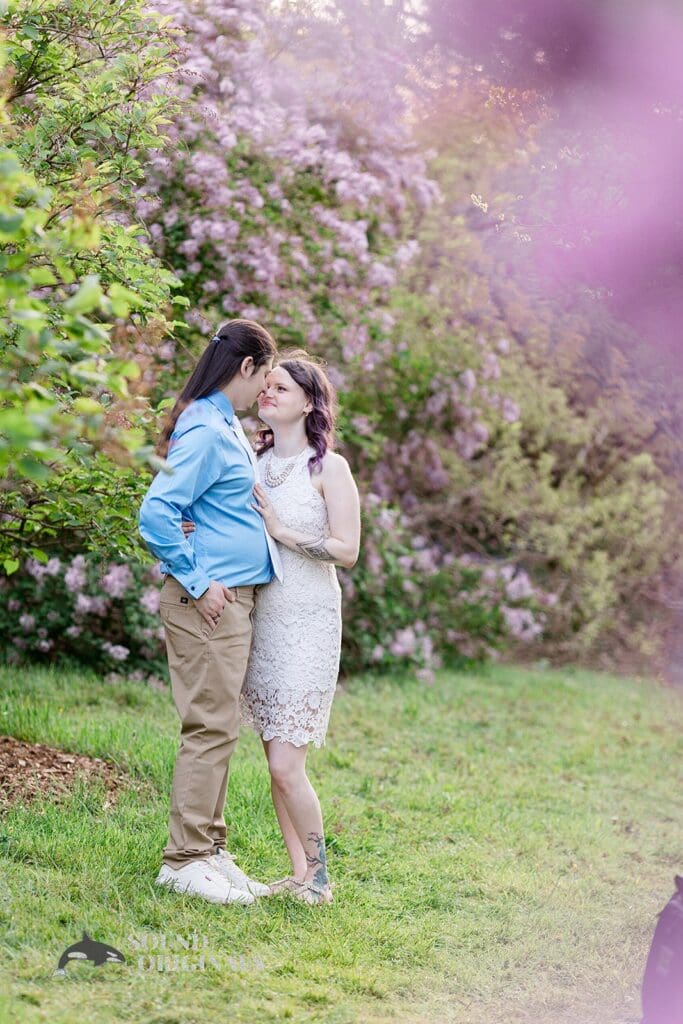 Megan + Logan Arnold Arboretum Engagement // Megan & Logan -