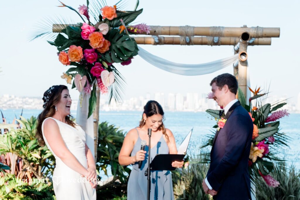 Leah + Timothy Bali Hai Restaurant Wedding -