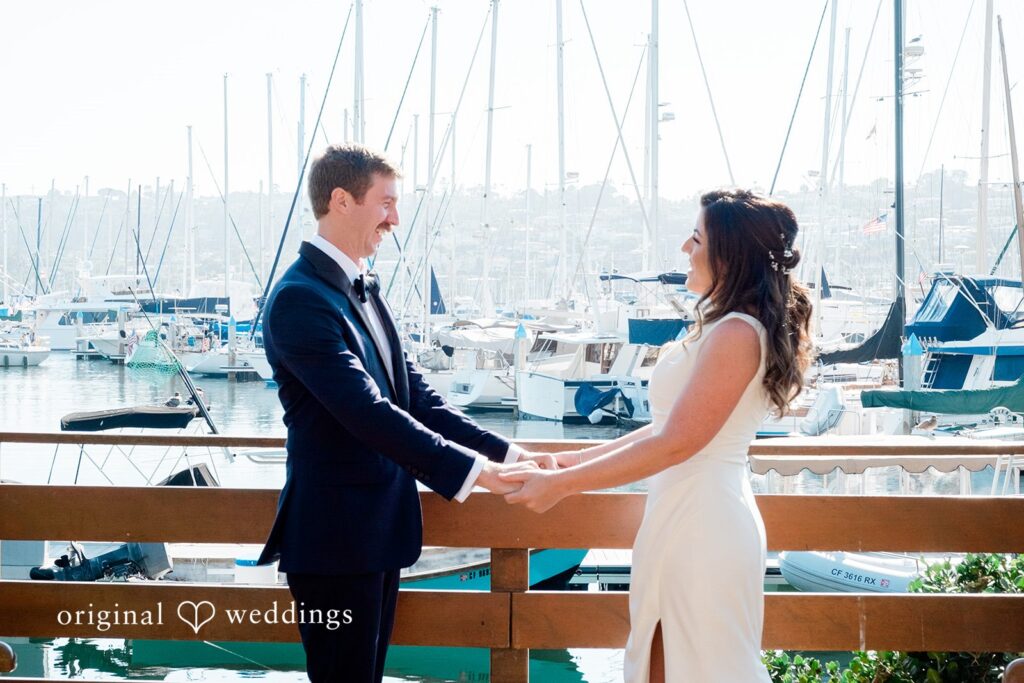 Leah + Timothy Bali Hai Restaurant Wedding -