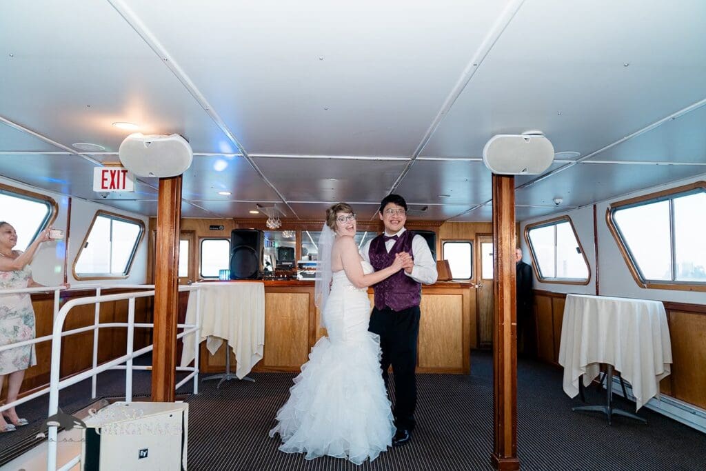 Christina & Christopher Hornblower Cruises Wedding // Christina + Christopher -