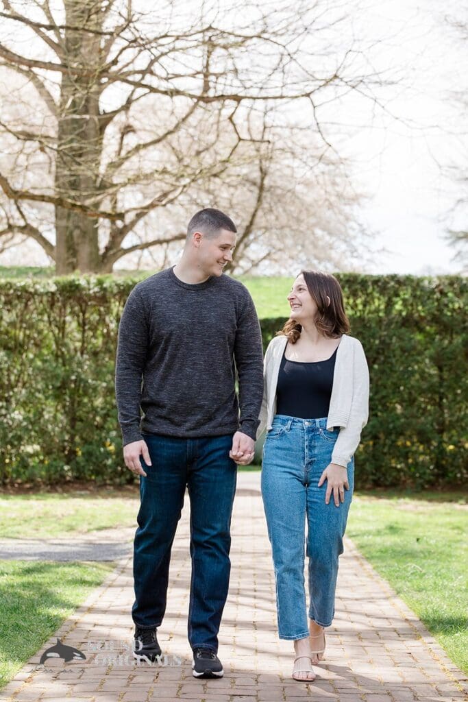 Longwood Gardens Engagements // Katie + Shane -