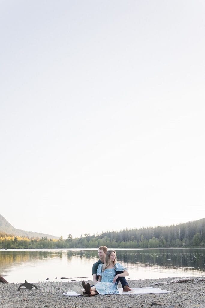 Rattlesnake Lake Engagement // Marshall + Jordan -