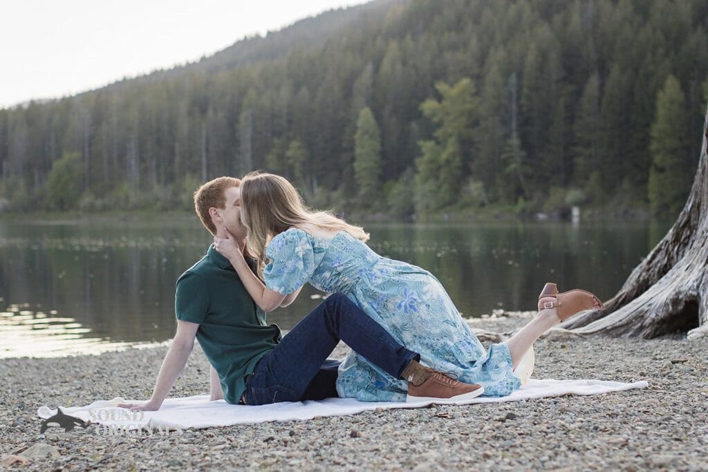 Rattlesnake Lake Engagement // Marshall + Jordan -