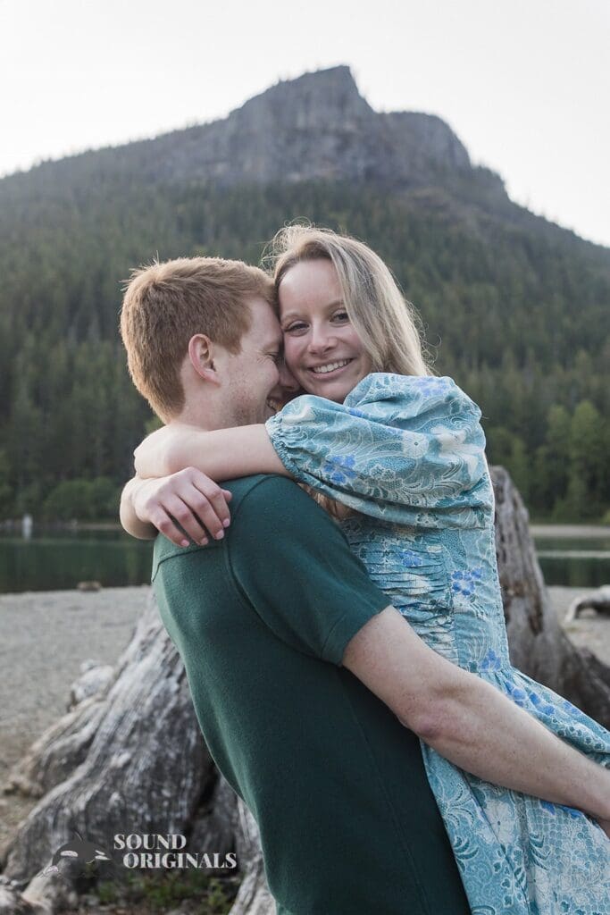 Rattlesnake Lake Engagement // Marshall + Jordan -