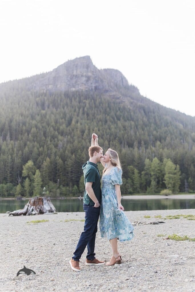 Rattlesnake Lake Engagement // Marshall + Jordan -