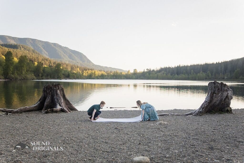 Rattlesnake Lake Engagement // Marshall + Jordan -
