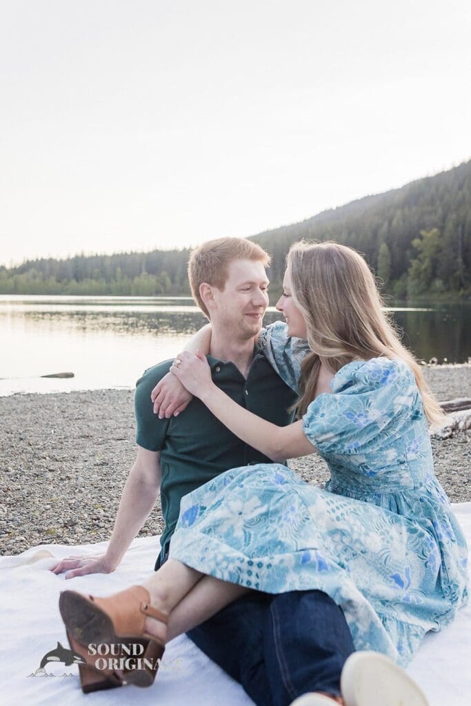 Rattlesnake Lake Engagement // Marshall + Jordan -