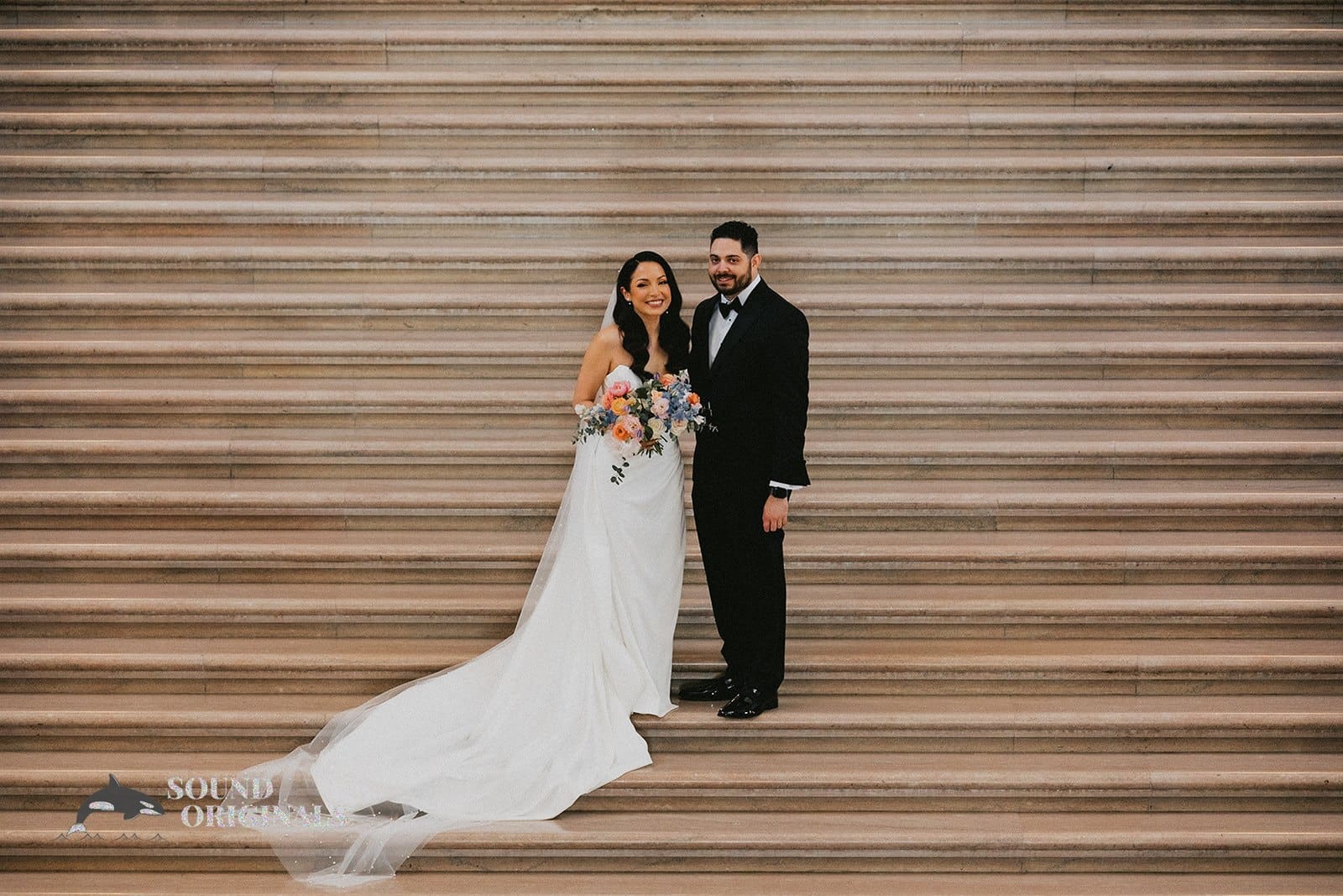 San Francisco City Hall Wedding // Cristal + Bradley