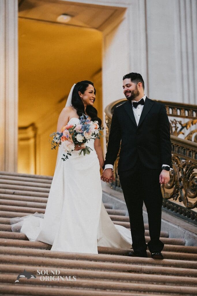 Cristal + Bradley San Francisco City Hall Wedding // Cristal + Bradley -