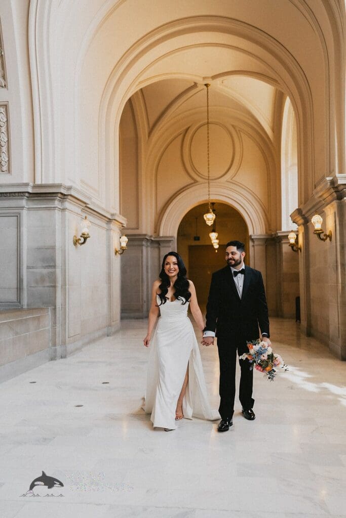 Cristal + Bradley San Francisco City Hall Wedding // Cristal + Bradley -