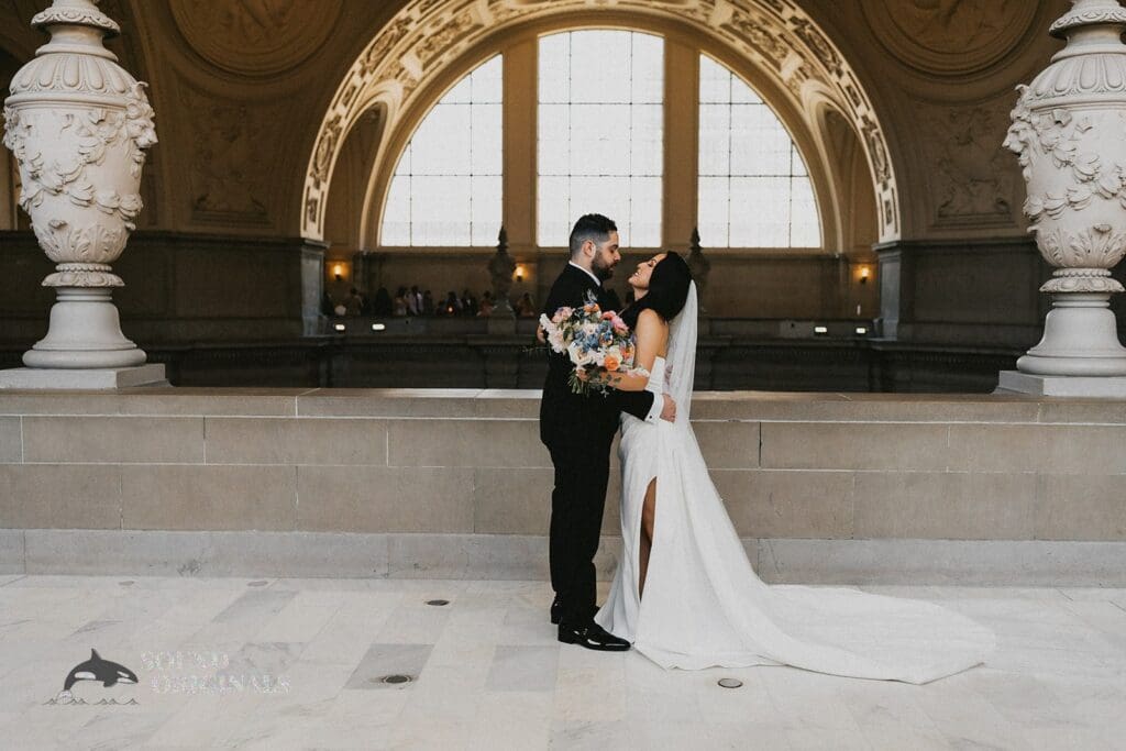 Cristal + Bradley San Francisco City Hall Wedding // Cristal + Bradley -