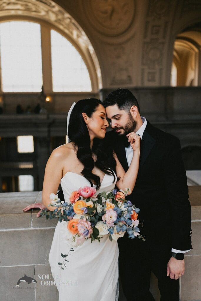 Cristal + Bradley San Francisco City Hall Wedding // Cristal + Bradley -