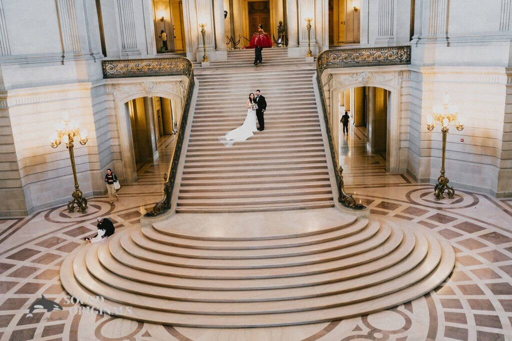 Cristal + Bradley San Francisco City Hall Wedding // Cristal + Bradley -