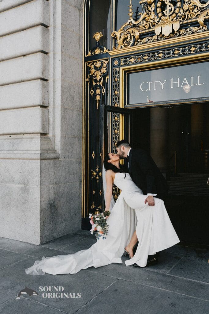 Cristal + Bradley San Francisco City Hall Wedding // Cristal + Bradley -