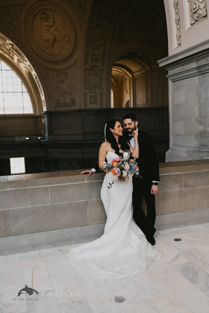 Cristal + Bradley San Francisco City Hall Wedding // Cristal + Bradley -