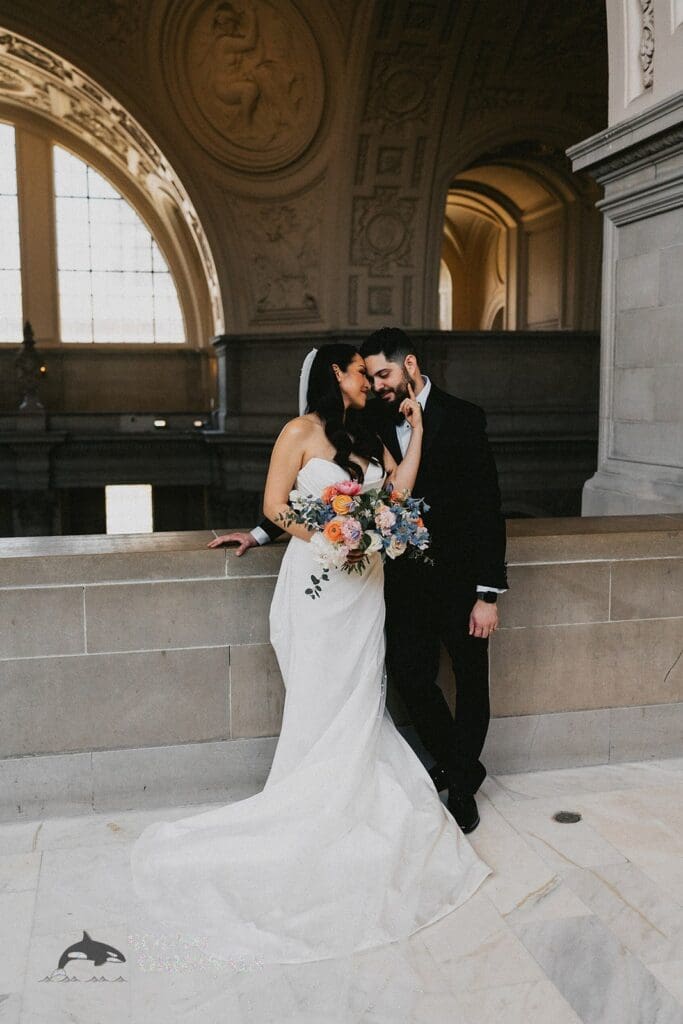 Cristal + Bradley San Francisco City Hall Wedding // Cristal + Bradley -