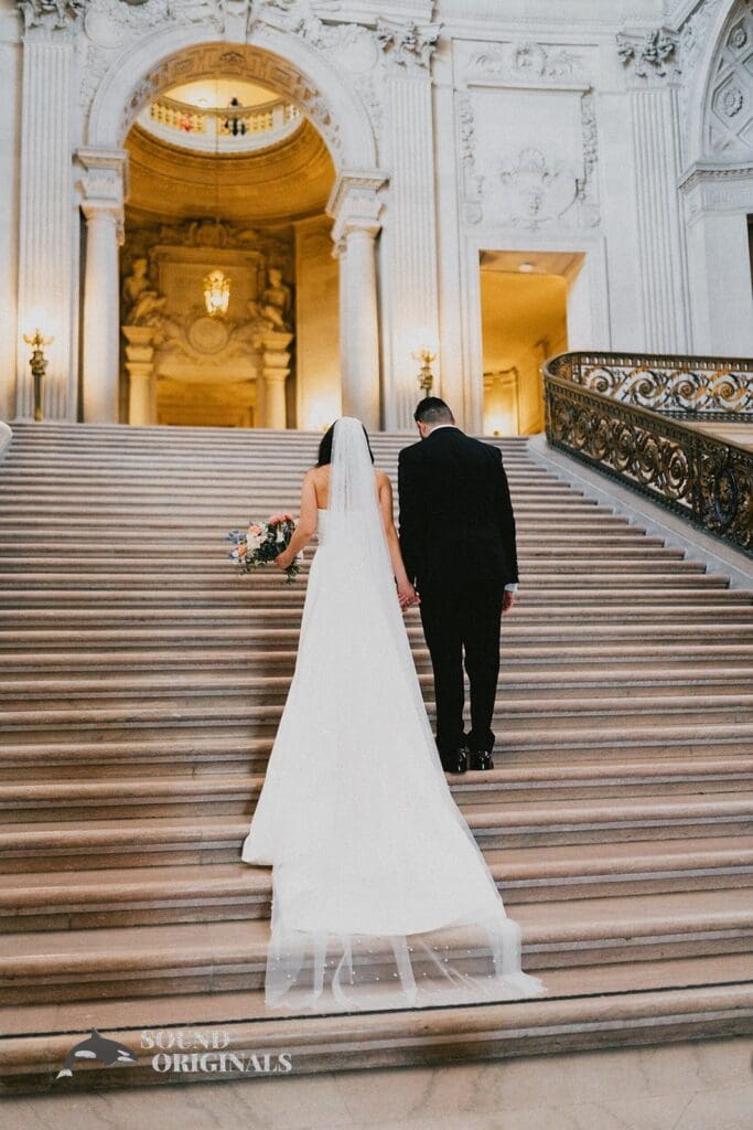 Cristal + Bradley San Francisco City Hall Wedding // Cristal + Bradley -