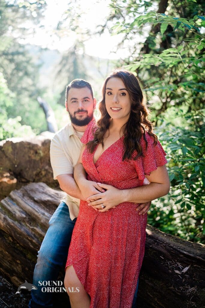 Amanda & Zach Snoqualmie Falls Engagement // Amanda + Zachary -