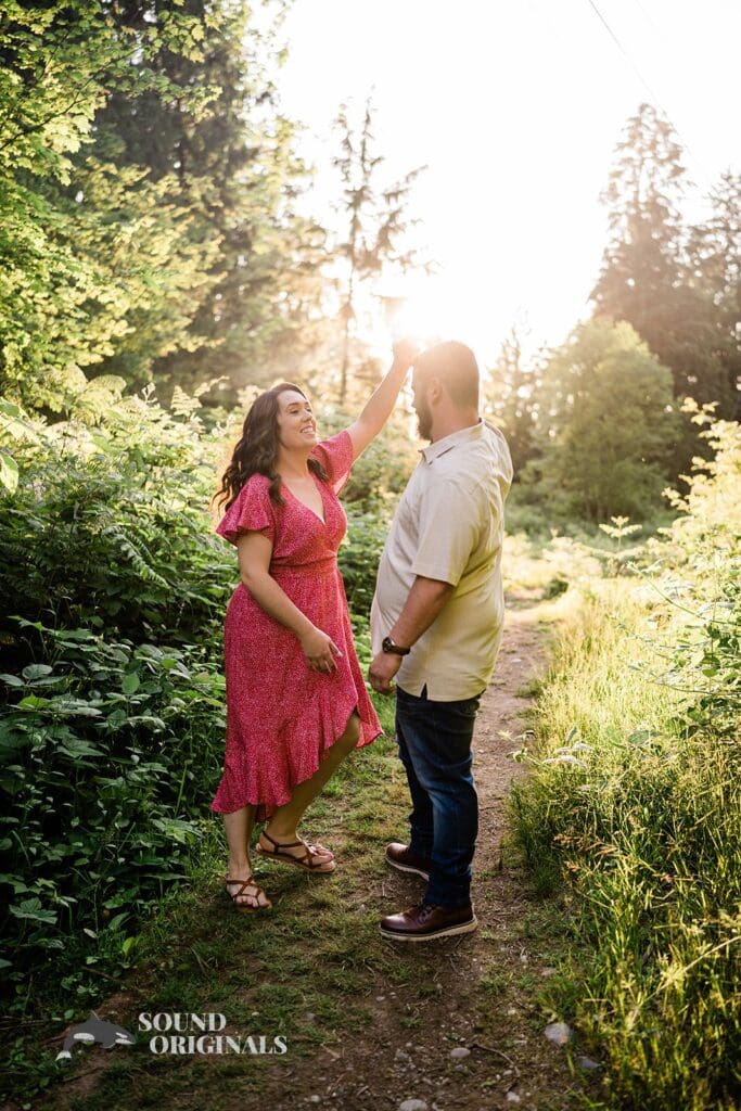 Amanda & Zach Snoqualmie Falls Engagement // Amanda + Zachary -