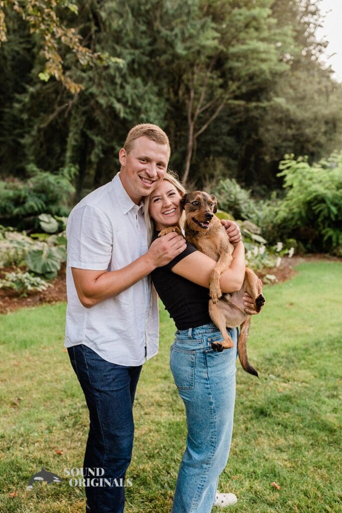 Maya + Baxter Dogs at Engagements -